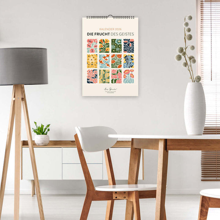 Kalender "Die Frucht des Geistes" 2026 · A3 · christliche Kalender