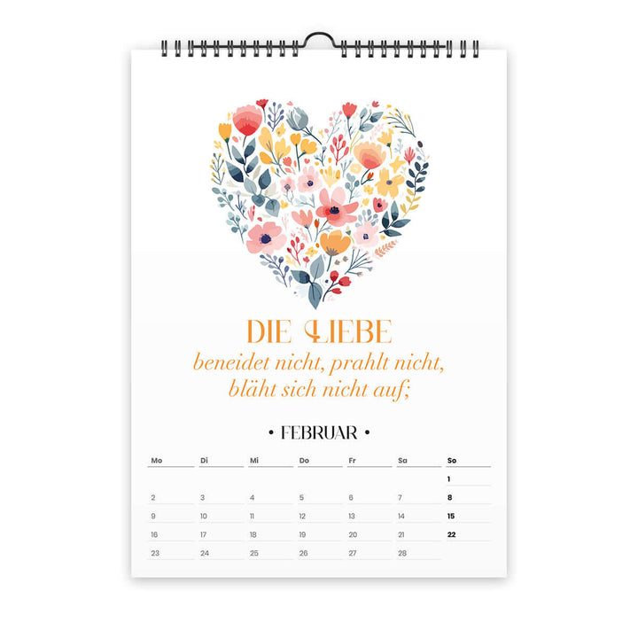Kalender "Gottes Liebe" 2026 · A3 · christliche Kalender