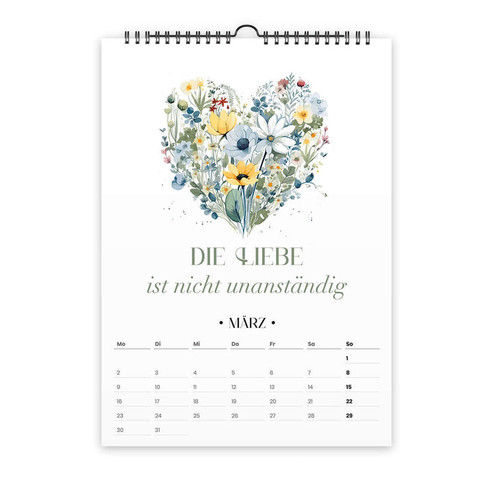 Kalender "Gottes Liebe" 2026 · A3 · christliche Kalender