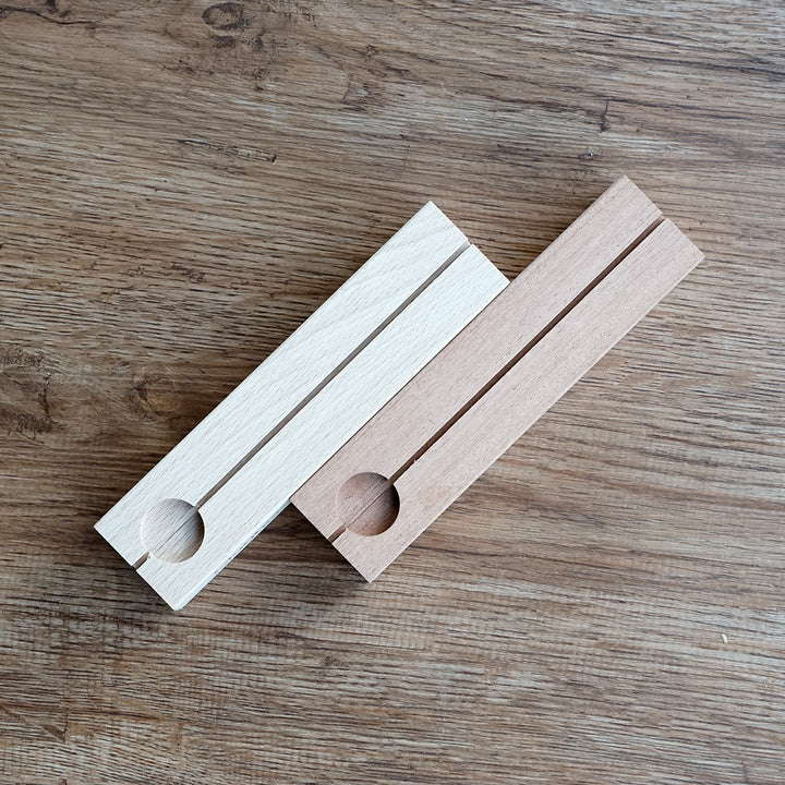 Kartenhalter "Glaube Hoffnung Liebe" mit Trockenblumen · Holzgravur · handmade · inkl. Postkarte