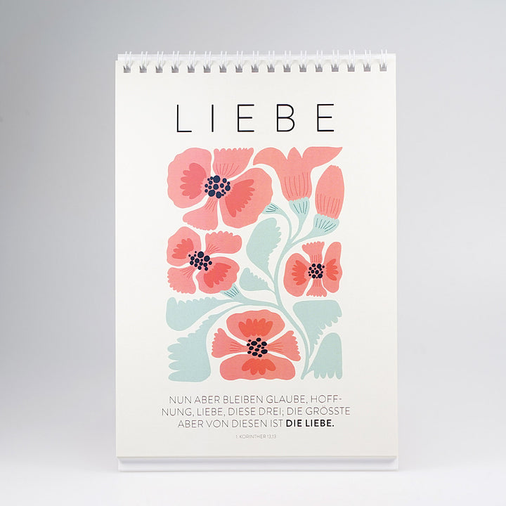 Tischaufsteller "Die Frucht des Geistes" · A5 · 12 Bibelverse