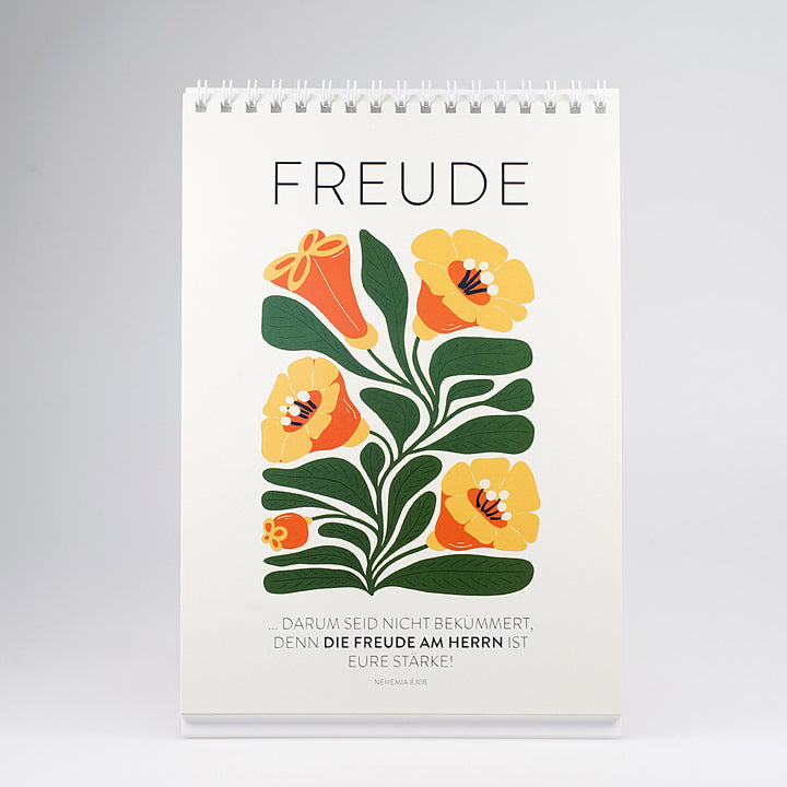 Tischaufsteller "Die Frucht des Geistes" · A5 · 12 Bibelverse