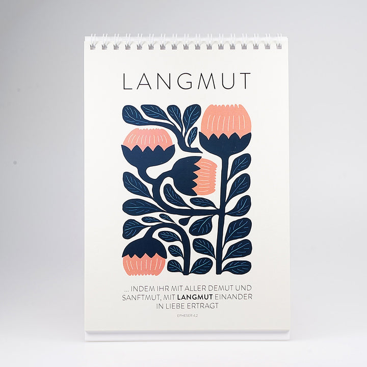 Tischaufsteller "Die Frucht des Geistes" · A5 · 12 Bibelverse