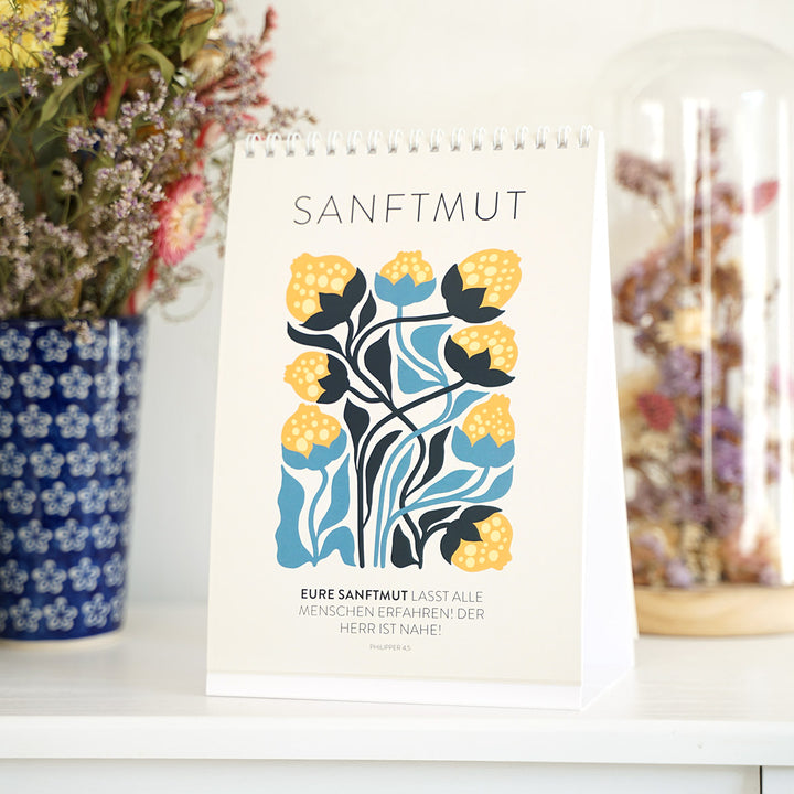 Tischaufsteller "Die Frucht des Geistes" · A5 · 12 Bibelverse