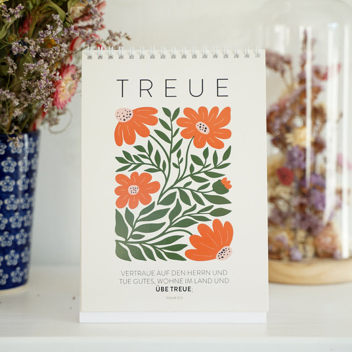 Tischaufsteller "Die Frucht des Geistes" · A5 · 12 Bibelverse