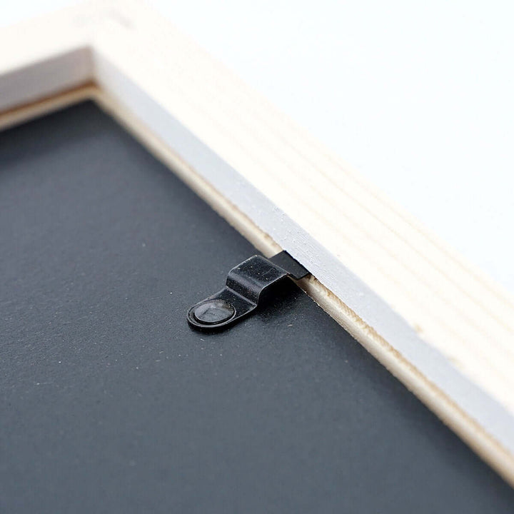 Bilderrahmen Holz · Schwarz / Weiß · A4 / A3 · Acrylglas – Aus Gnade