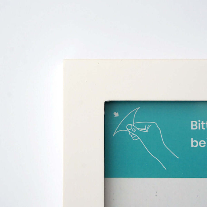 Bilderrahmen Holz · Schwarz / Weiß · A4 / A3 · Acrylglas – Aus Gnade