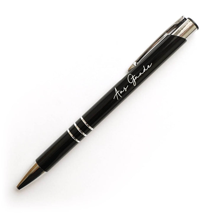 Kugelschreiber "Aus Gnade" · Metall · Gravur – Aus Gnade