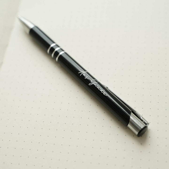 Kugelschreiber "Aus Gnade" · Metall · Gravur – Aus Gnade