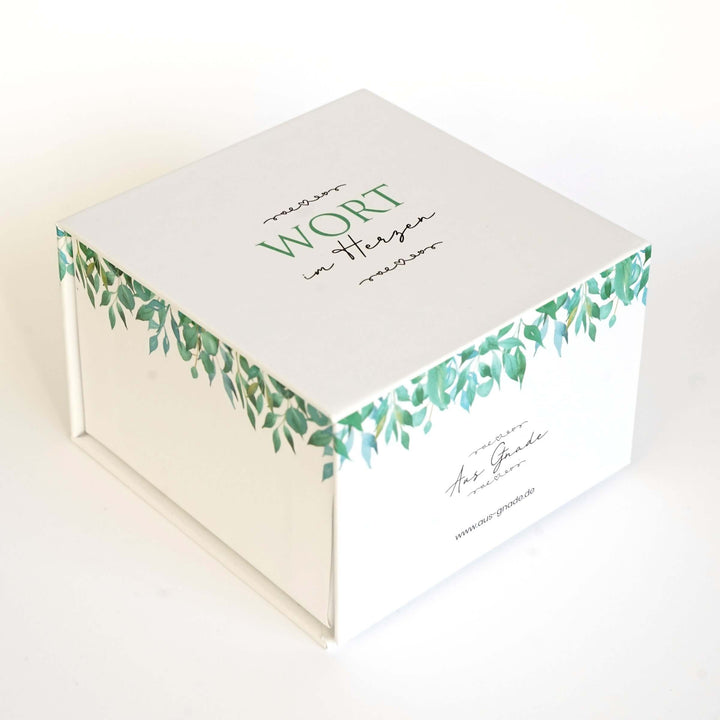 Sparset – Wort im Herzen: Basis-Set + Die Frucht des Geistes + Aufbewahrungsbox · Bibelverse – Aus Gnade