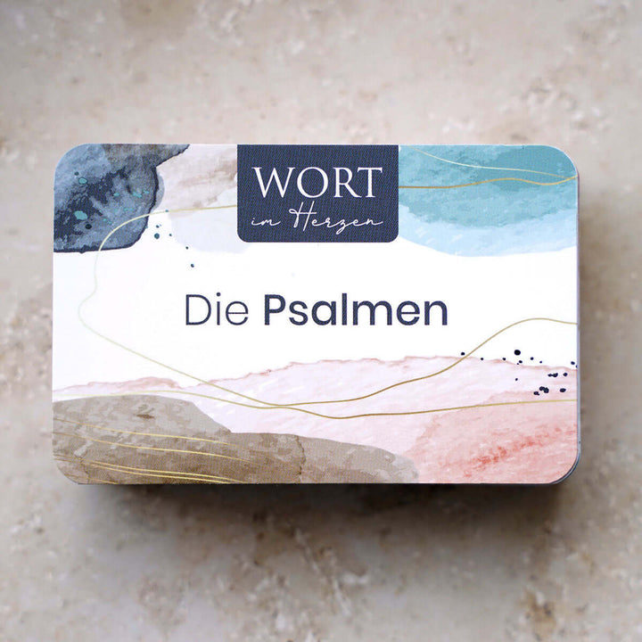 Wort im Herzen · "Die Psalmen" · 48 Lernkarten · Bibelverse – Aus Gnade