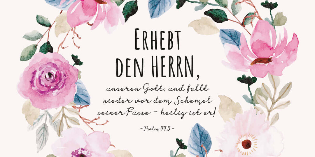 Ermutigung im August – Bibelverse Wanddeko, christliche Geschenke, christliche Poster, christlicher shop