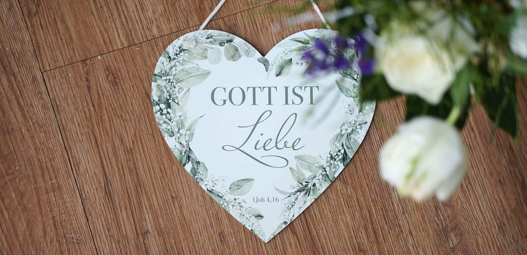 Metallschilder mit Bibelversen – Bibelverse Wanddeko, christliche Geschenke, christlicher shop