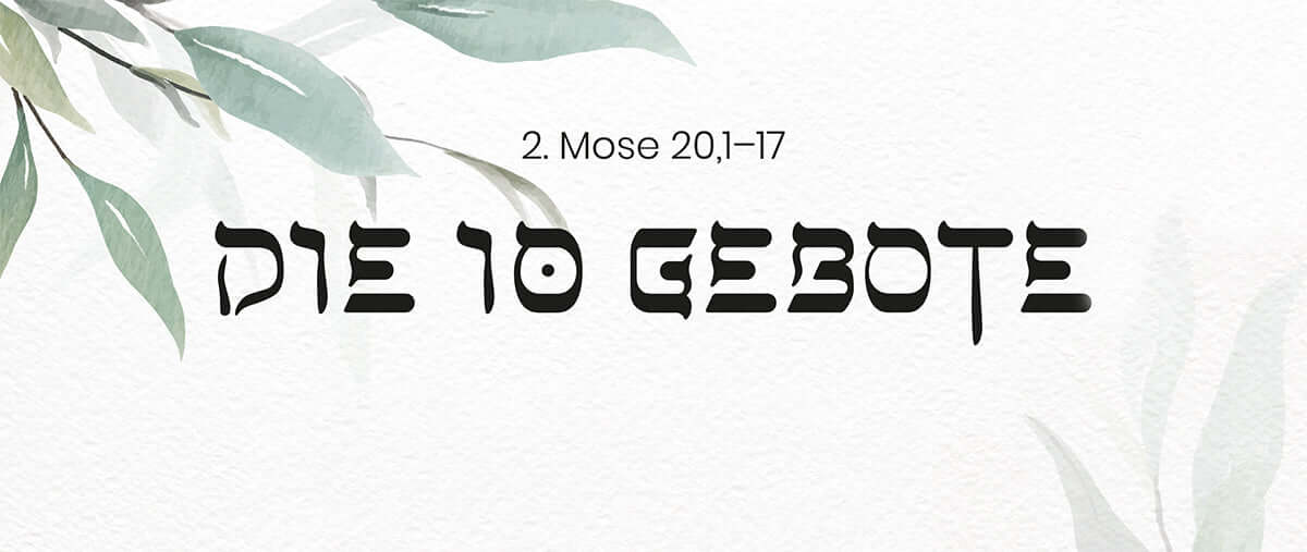 Die Zehn Gebote – Bibelverse Wanddeko, christliche Geschenke, christliche Poster, christlicher shop