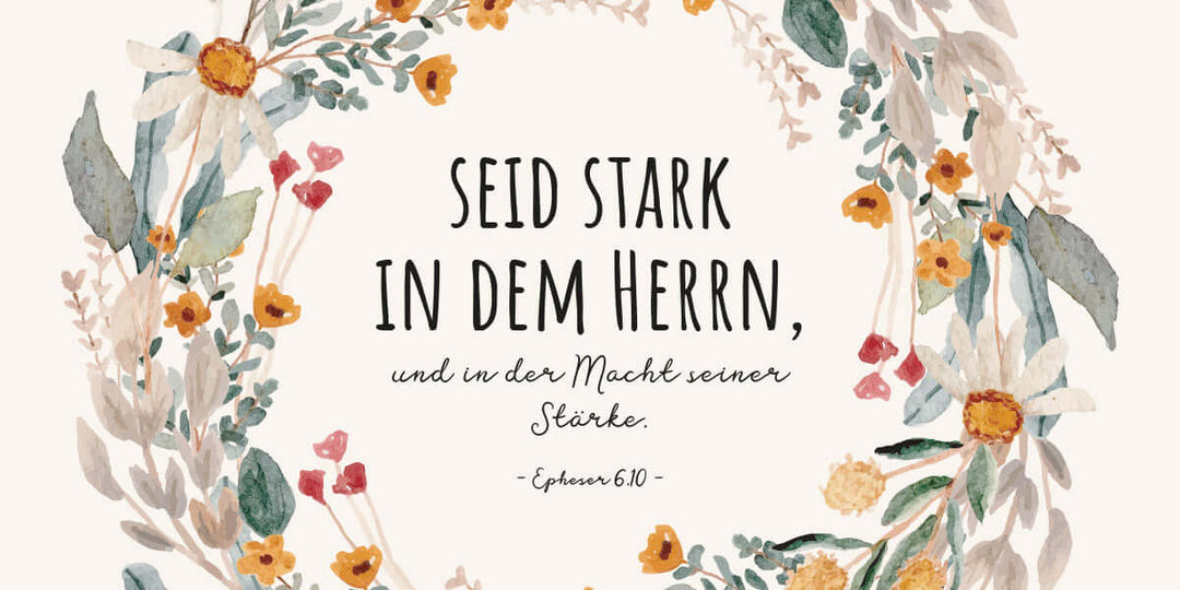 Ermutigung im November – Bibelverse Wanddeko, christliche Geschenke, christliche Poster, christlicher shop