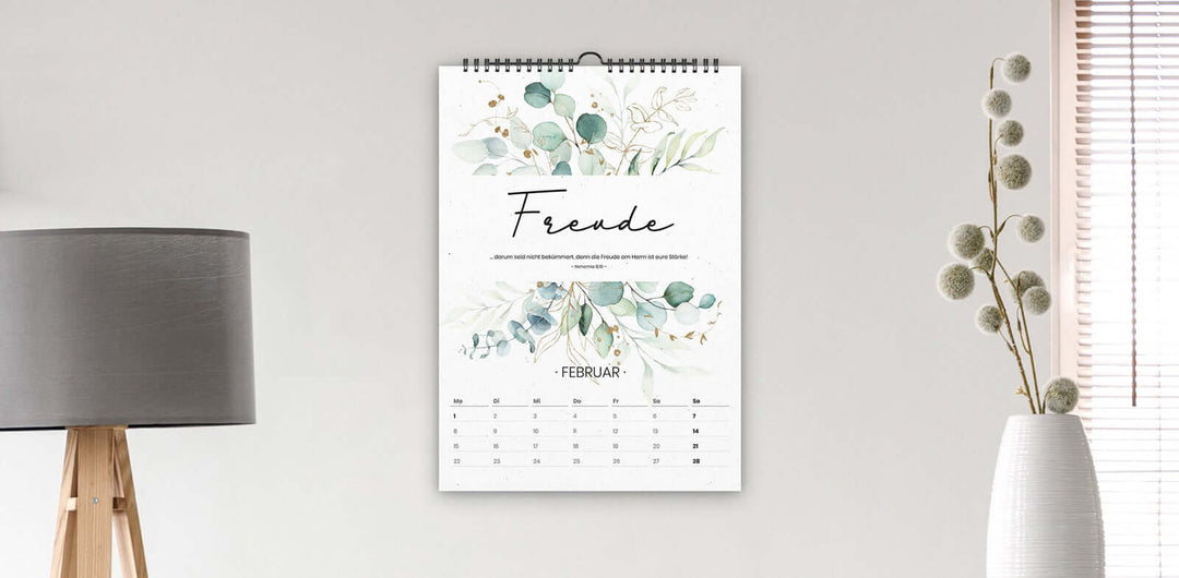 Christliche Kalender mit Bibelversen 2021 "Die Frucht des Geistes" – christliche Geschenke, christliche Poster, christlicher shop