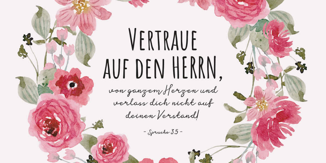 Ermutigung im Juni – Bibelverse Wanddeko, christliche Poster, christlicher shop