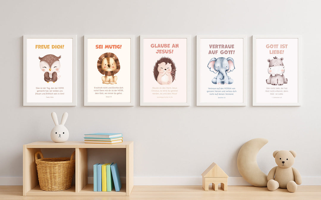 christliche Poster für Kinder