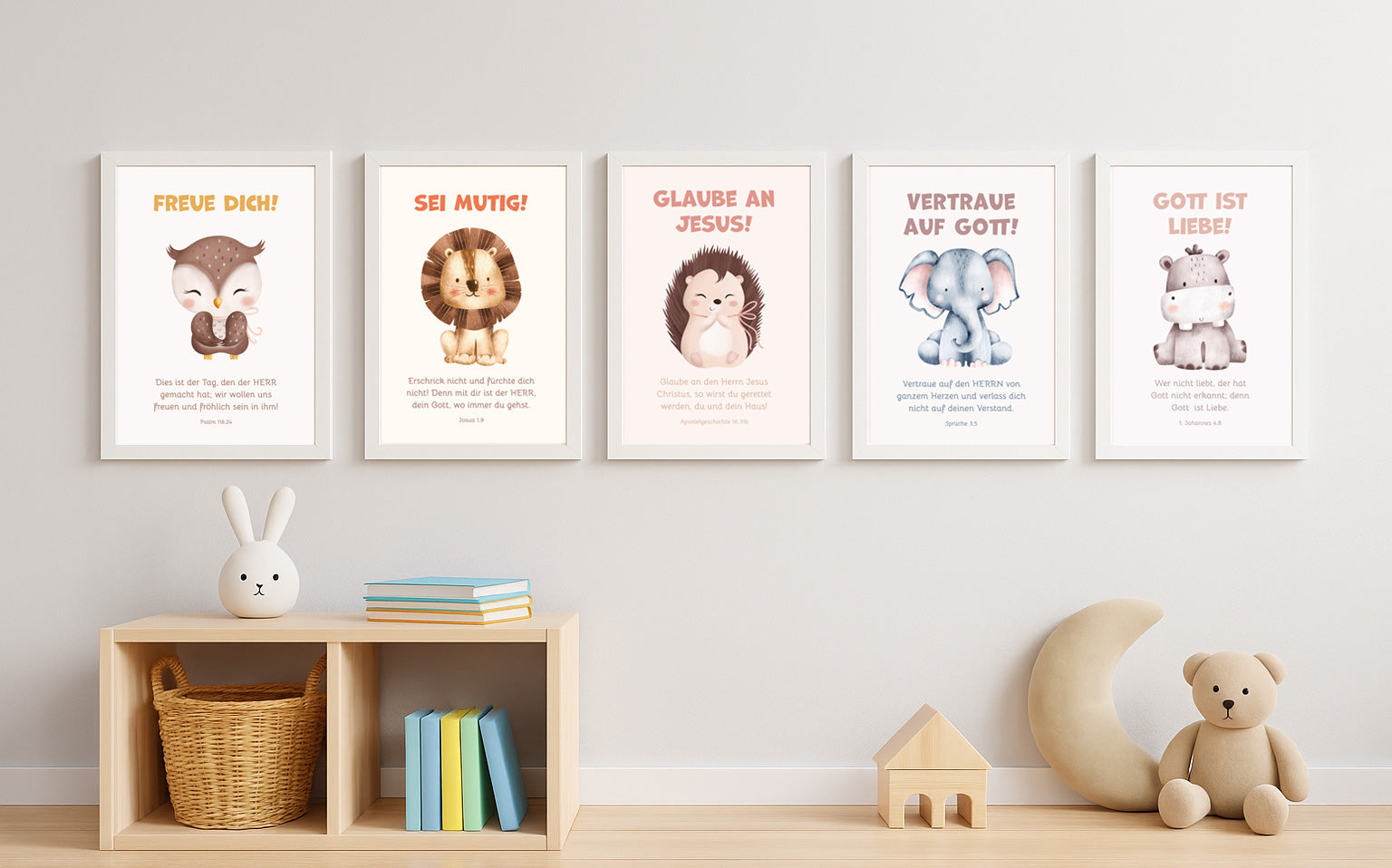 christliche Poster für Kinder