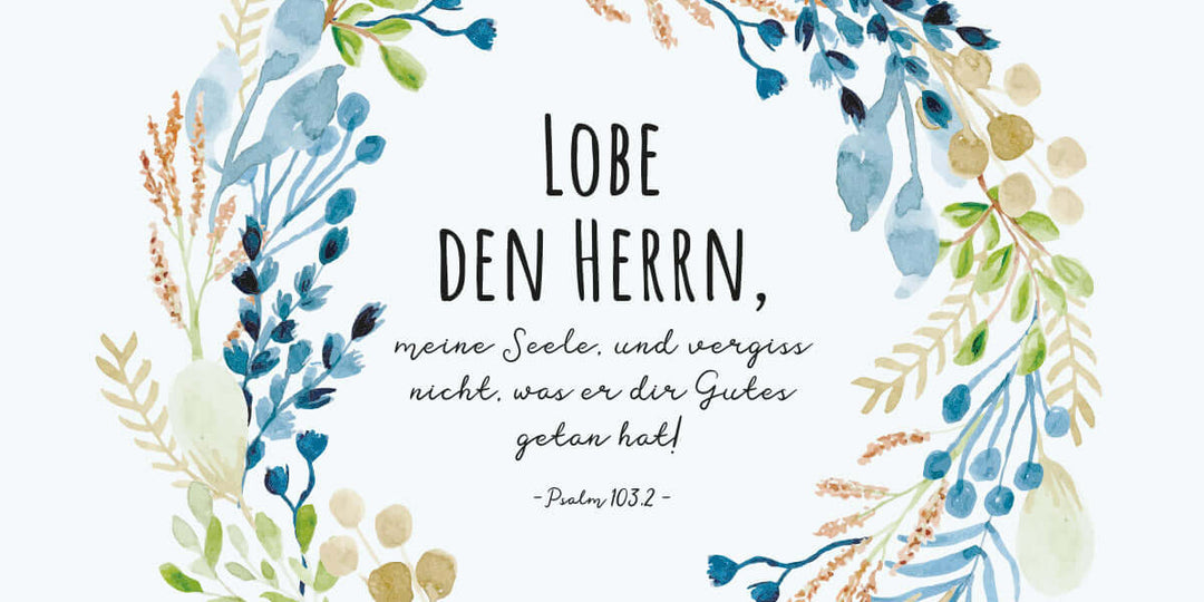 Ermutigung im März –
