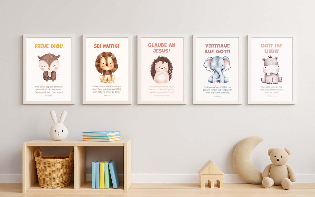 christliche Poster für Kinder