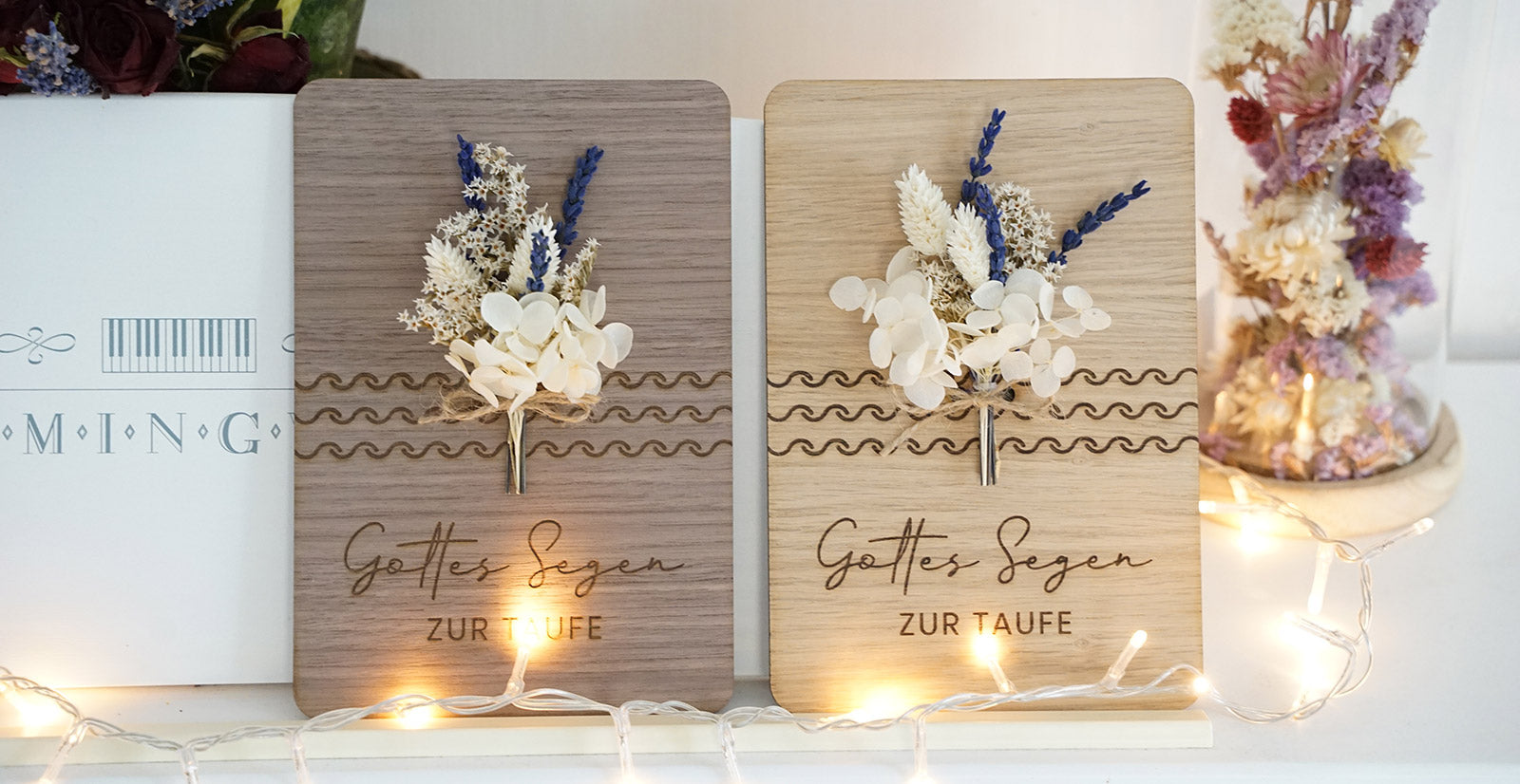 Trockenblumen – wunderschöne christliche Geschenke – Aus Gnade