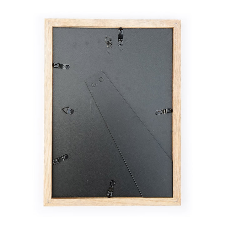 Bilderrahmen Holz · Schwarz / Weiß · A4 / A3 · Acrylglas