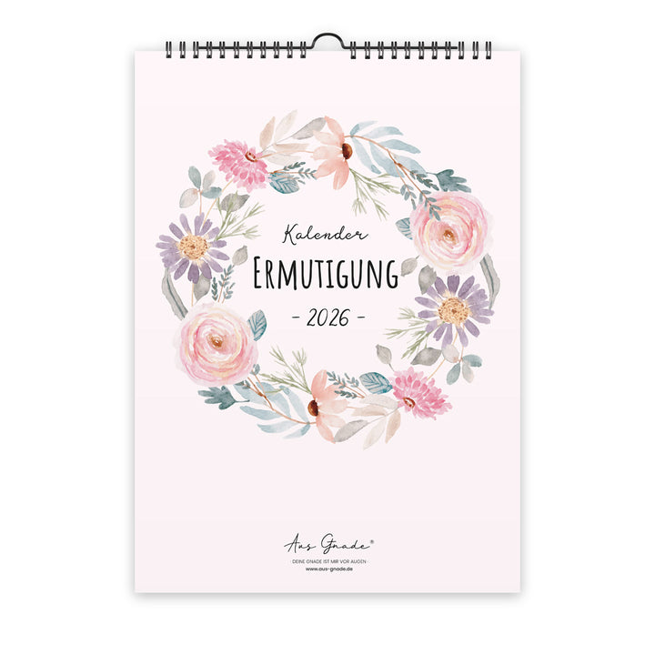 Kalender "Ermutigung" 2026 · A3 · christliche Kalender