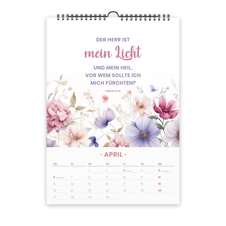 Kalender "Die Psalmen" 2026 · A3 · christliche Kalender