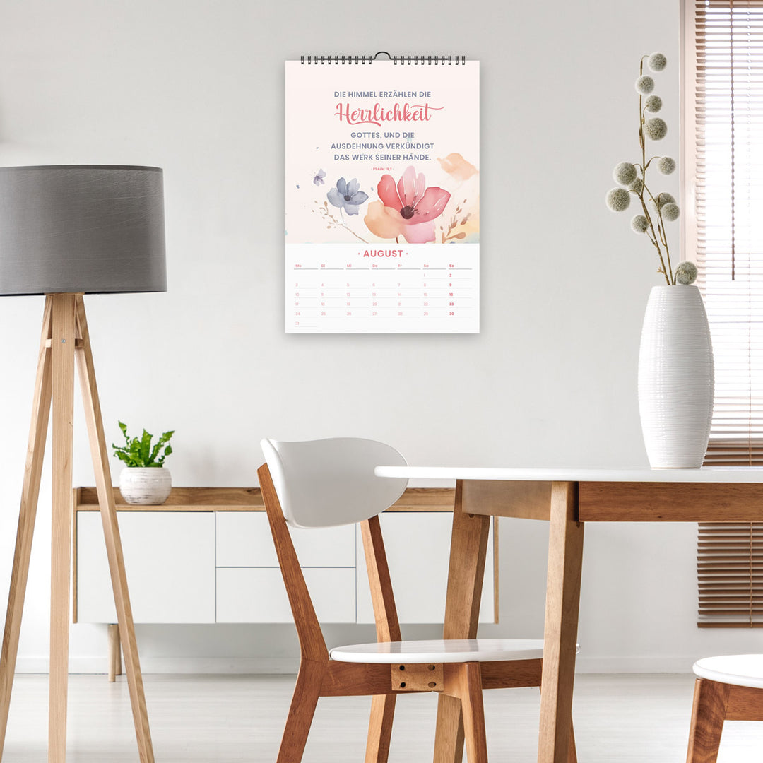 Kalender "Die Psalmen" 2026 · A3 · christliche Kalender