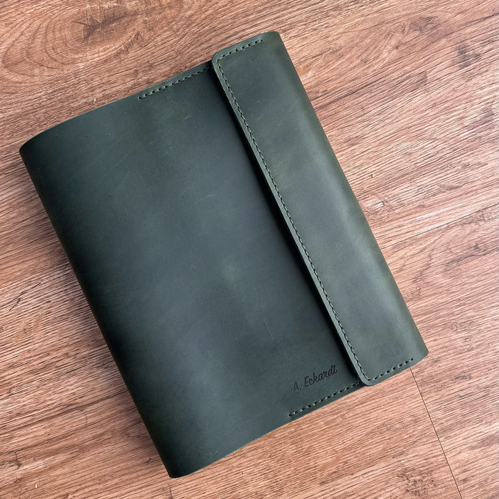 Bibelhülle "Hirte+" · echtes Leder · individuelle Größen · handmade Bibelhülle nach Maß
