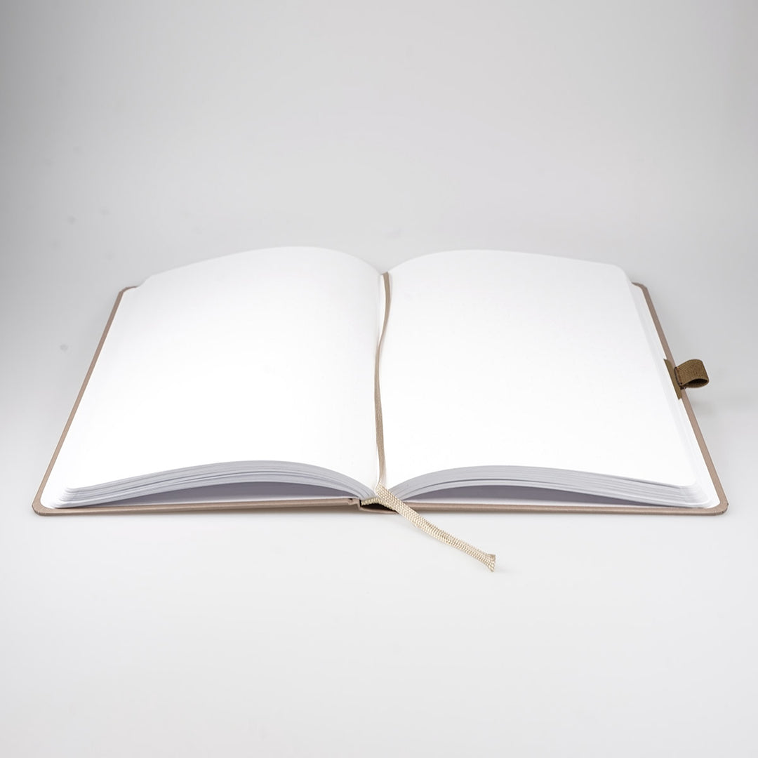 Notizbuch "Glaube Hoffnung Liebe" · A5 · Hardcover mit Goldglanz Prägung