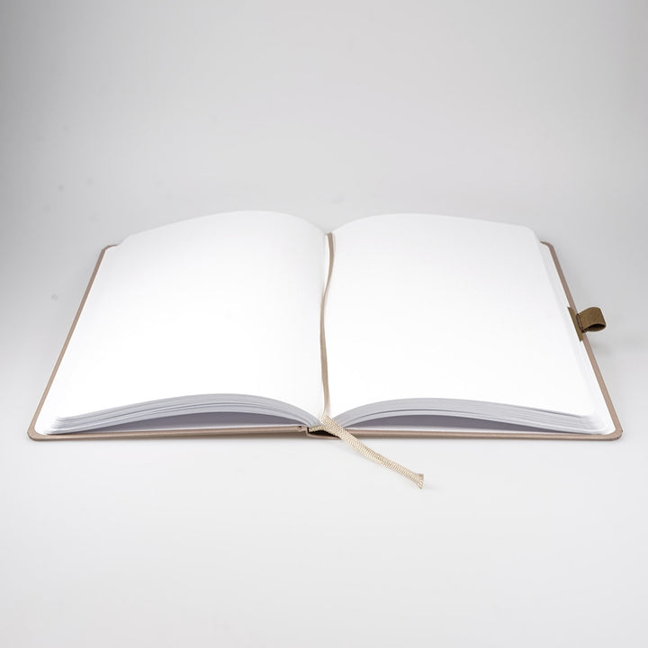 Notizbuch "Glaube Hoffnung Liebe" · A5 · Hardcover mit Goldglanz Prägung