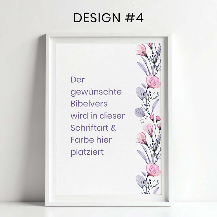 Personalisiertes Poster "Mein Bibelvers" · Dein Wunschtext