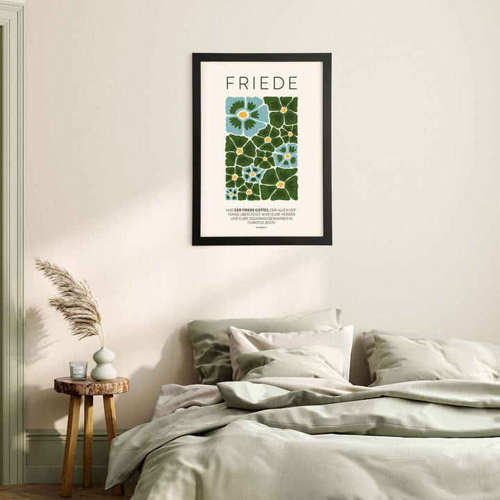 Poster "Friede" · Serie: Die Frucht des Geistes · Philipper 4,7