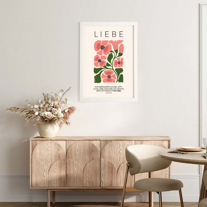 Poster "Liebe" · Serie: Die Frucht des Geistes · 1. Korinther 13,13