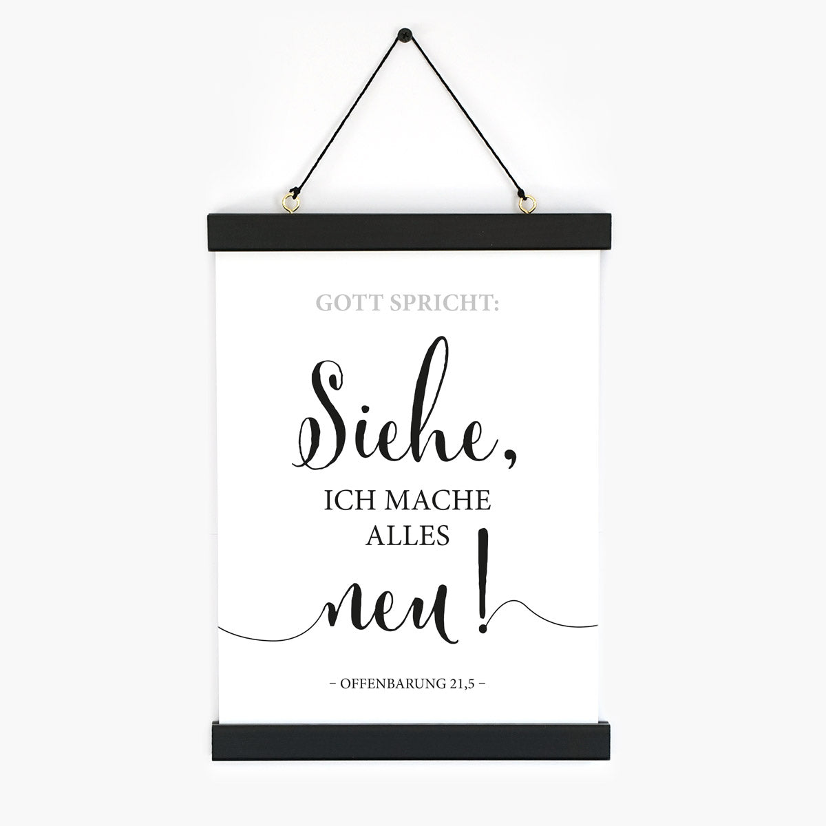 Psalm 116 Poster Im Modernen Design - Christliche Wanddekoration 40x60 Cm