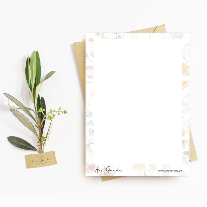 Postkarte "Freut euch im Herrn allezeit!" · A6 · mit Gold veredelt · Philipper 4,4