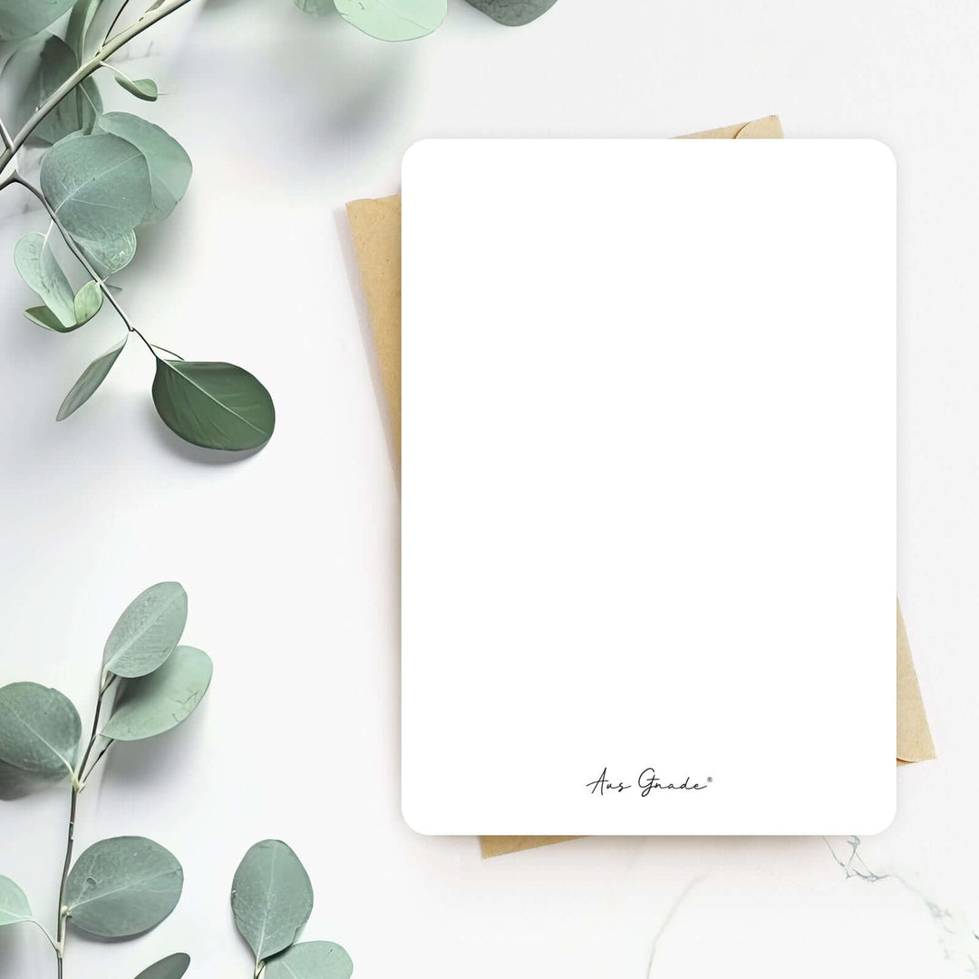 Karte "Gott ist Erhaben" · Lettering · Serie Gottes Wesen – Aus Gnade