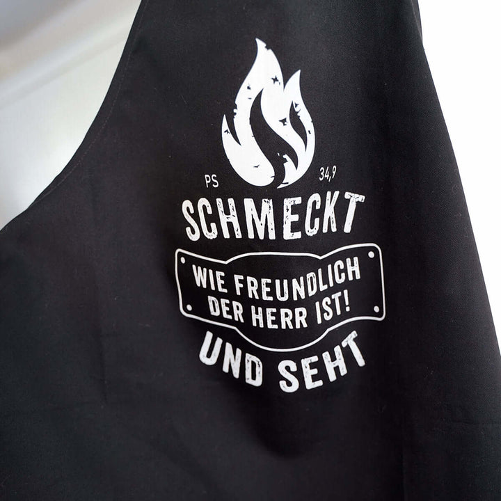 Schürze "Schmeckt und seht" für Männer