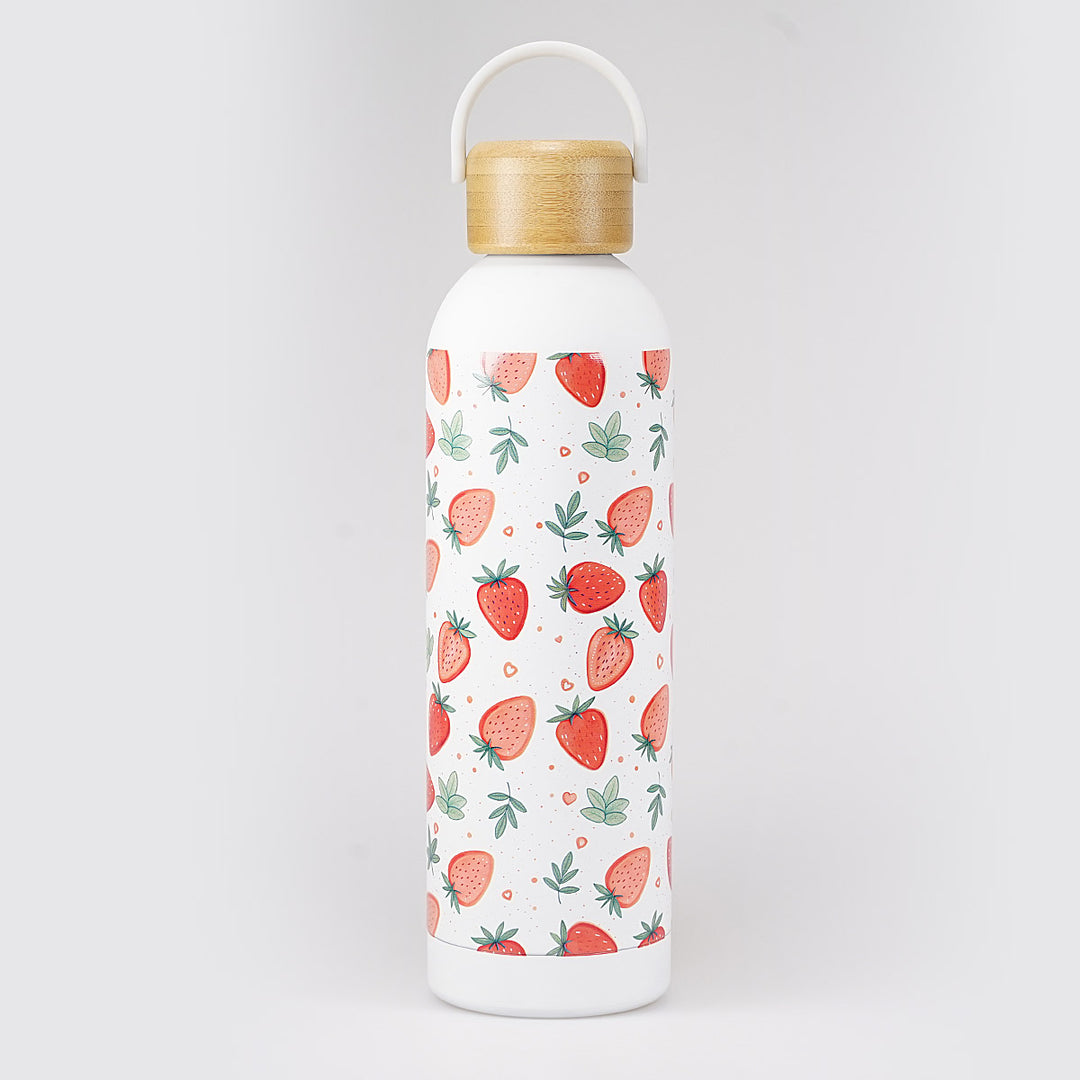 Isolierte Trinkflasche "Von Gott geliebt" · 750 ml · 3D-Druck · Jeremia 31,3