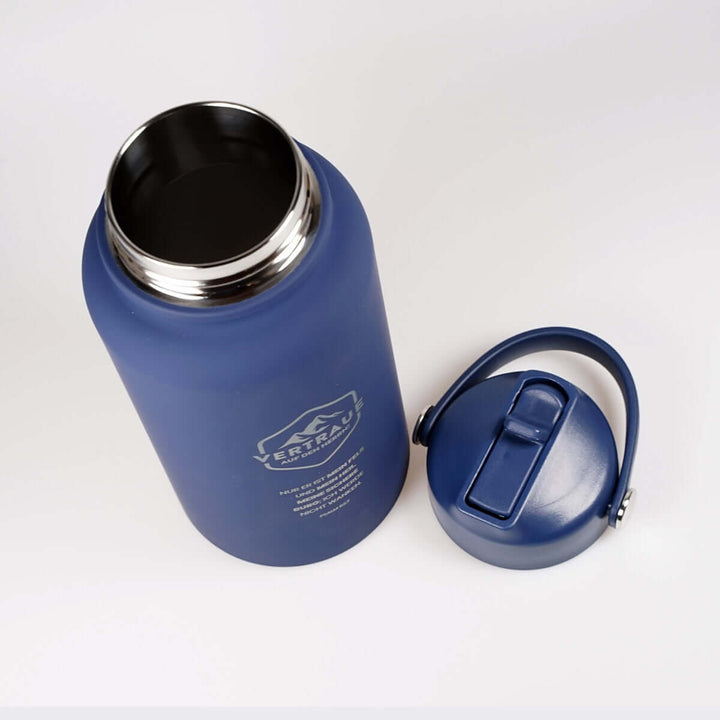 Thermoflasche "Vertraue auf den Herrn" · 650 ml · Gravur · Psalm 62,7