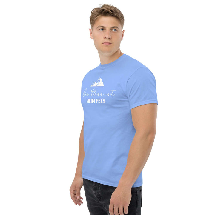 Klassisches Herren-T-Shirt "Der HERR ist mein Fels" – Aus Gnade