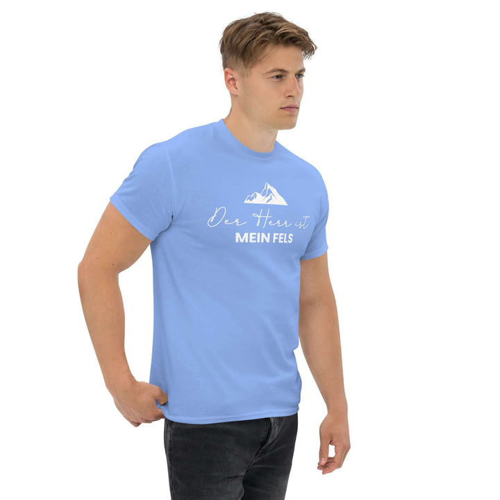 Klassisches Herren-T-Shirt "Der HERR ist mein Fels" – Aus Gnade