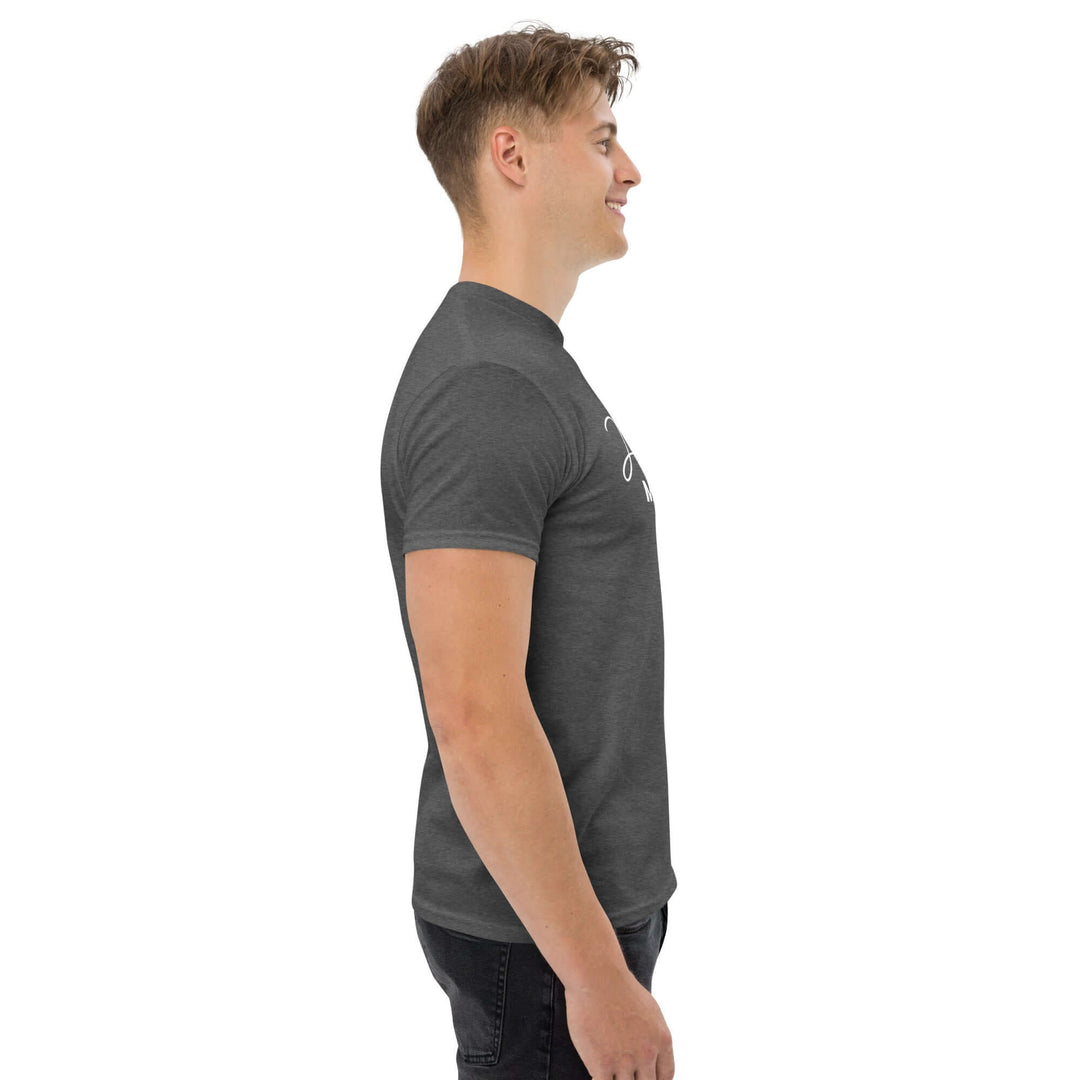 Klassisches Herren-T-Shirt "Jesus ist mein Retter" – Aus Gnade