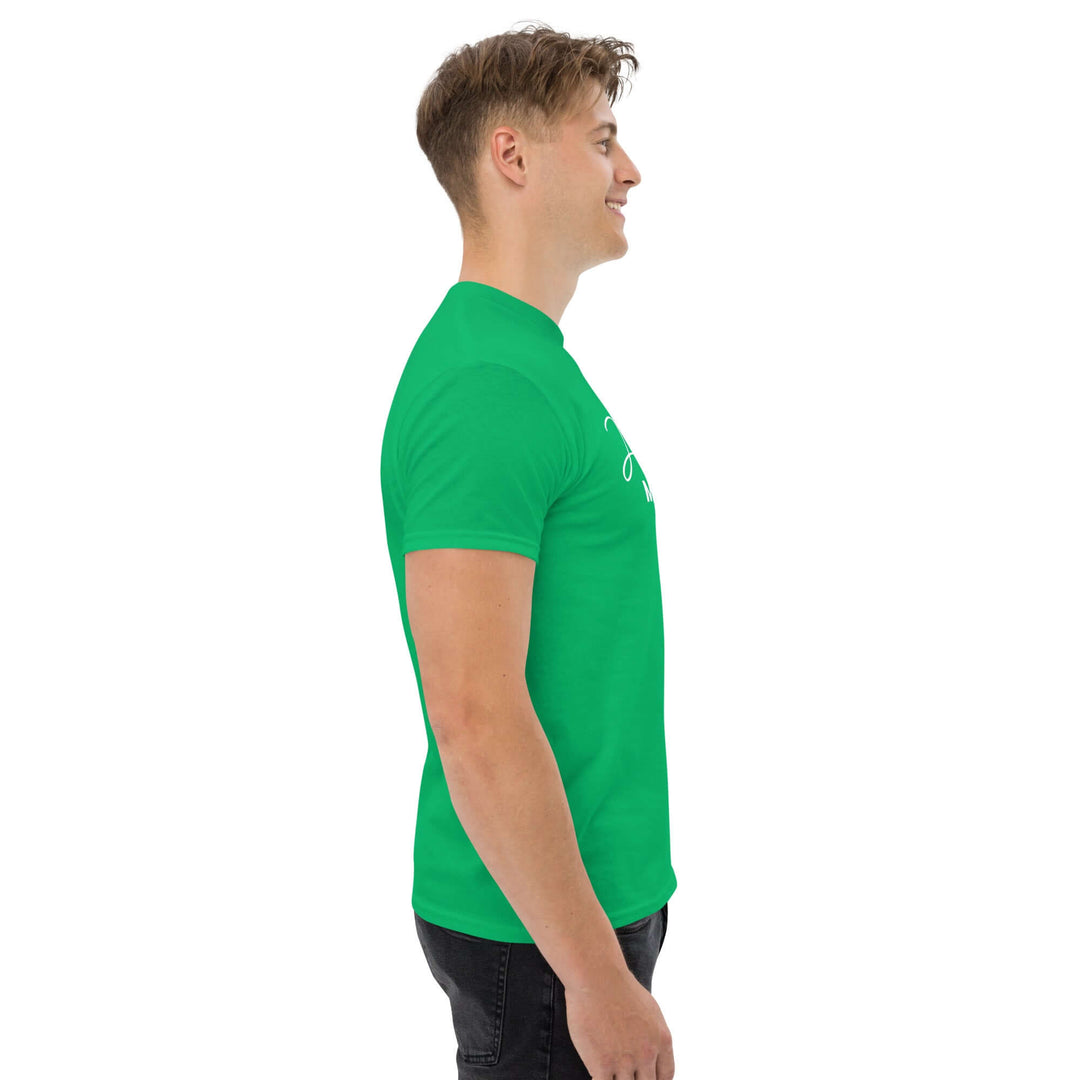 Klassisches Herren-T-Shirt "Jesus ist mein Retter" – Aus Gnade