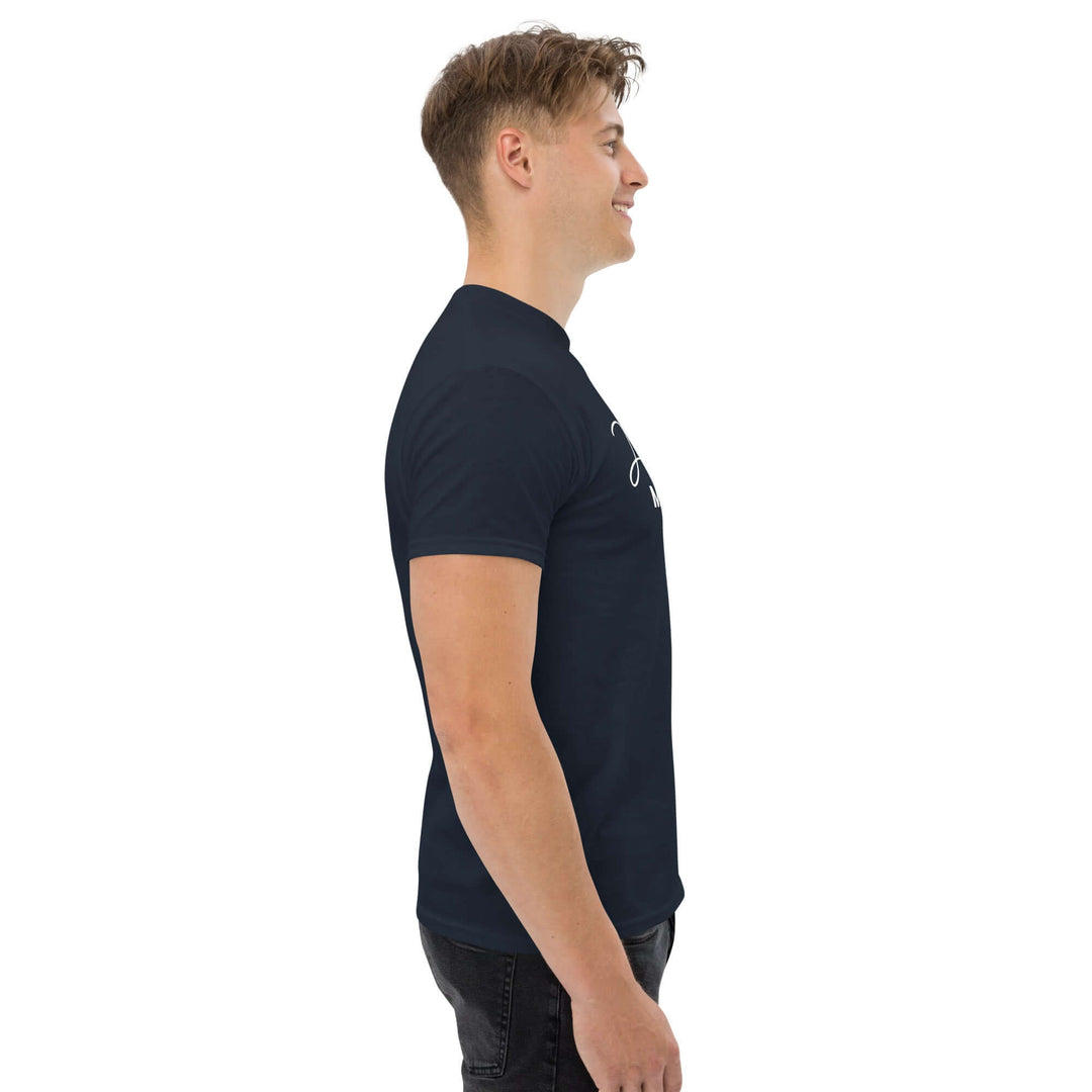 Klassisches Herren-T-Shirt "Jesus ist mein Retter" – Aus Gnade