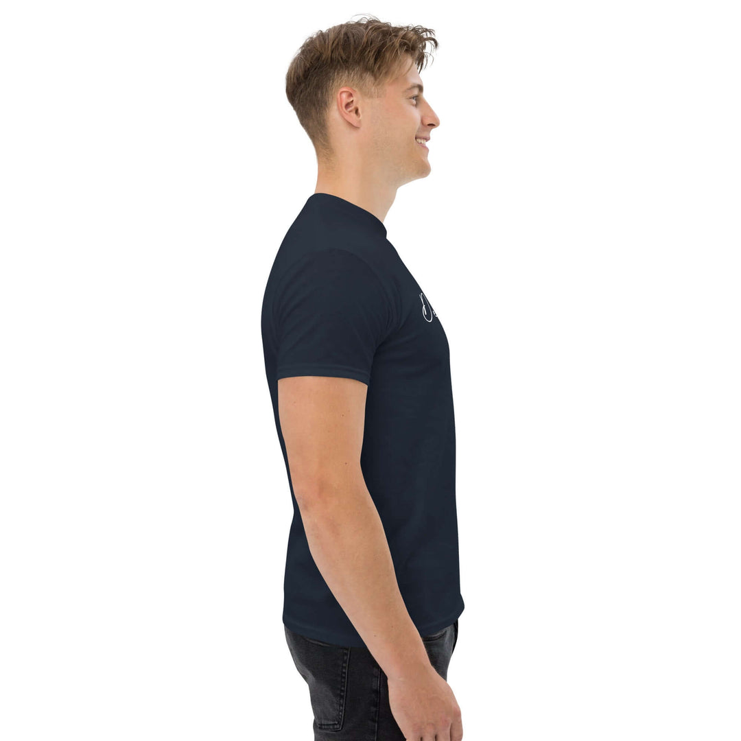 Klassisches Herren-T-Shirt "Der HERR ist mein Fels" – Aus Gnade