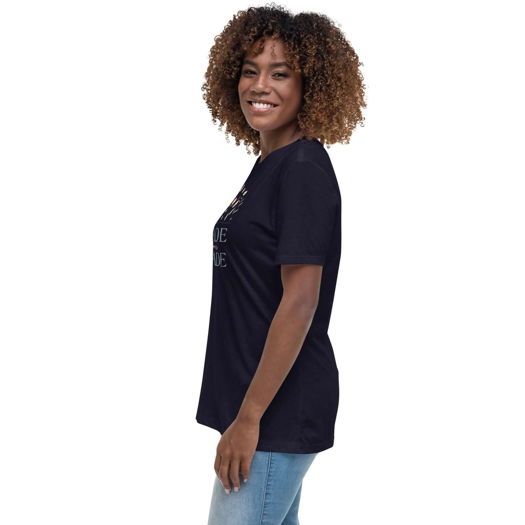 Lockeres Damen-T-Shirt "Gnade über Gnade"