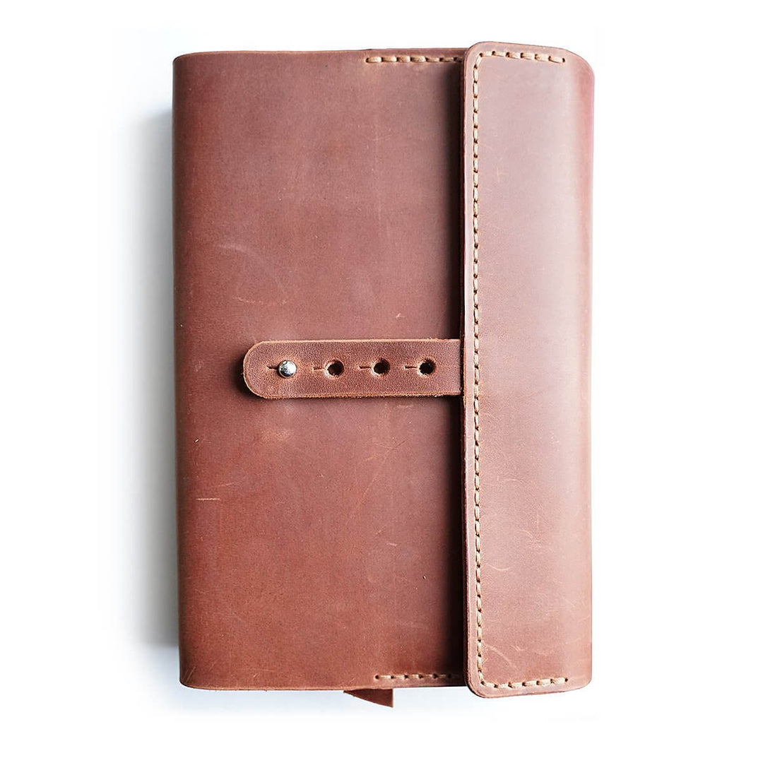 Bibelhülle "Vario+" · echtes Leder · handmade Bibelhülle nach Maß – Aus Gnade